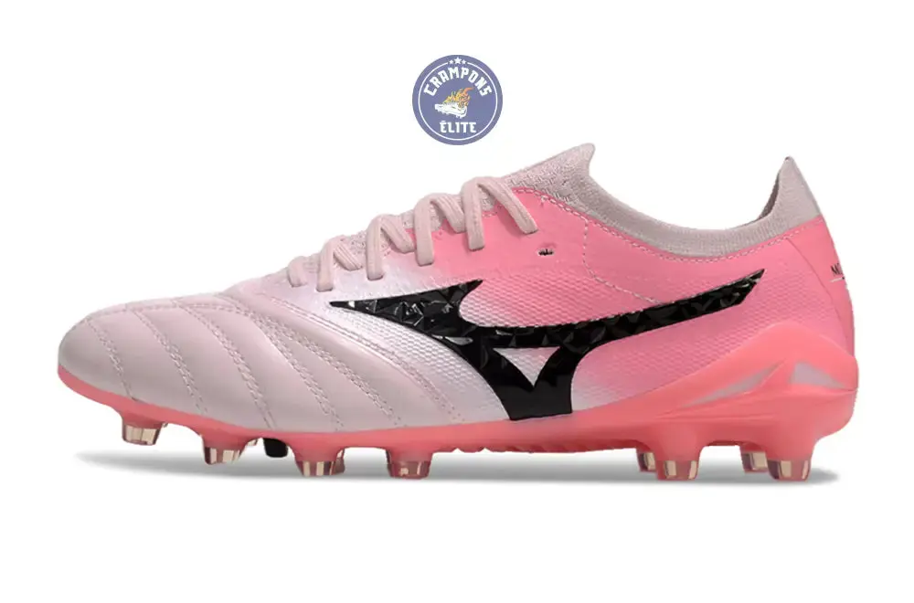 Morelia Neo 4 Elite FG/AG - Blanche/Rose/Noir - Image 5
