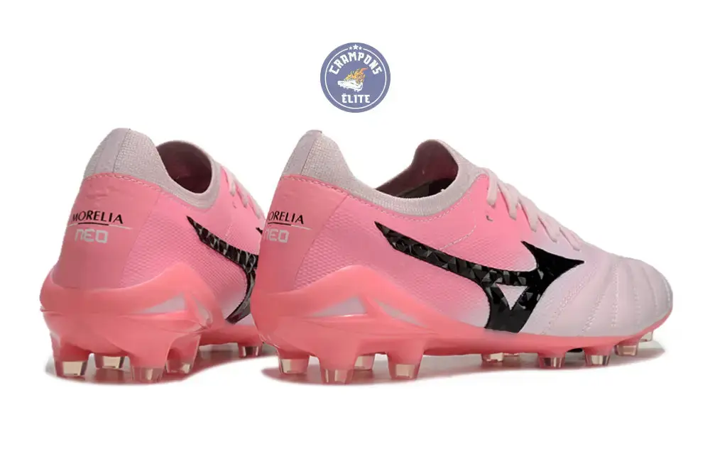 Morelia Neo 4 Elite FG/AG - Blanche/Rose/Noir - Image 6