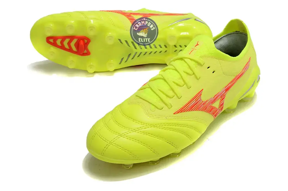 Morelia Neo 4 Beta Elite FG/AG Dyna - Jaune/Rouge - Image 2