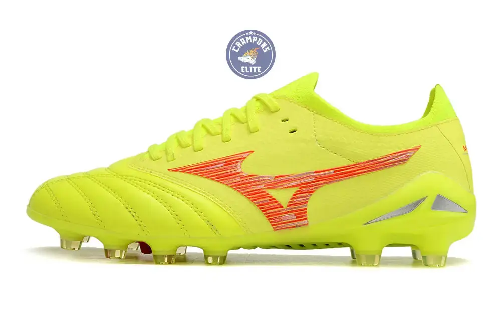 Morelia Neo 4 Beta Elite FG/AG Dyna - Jaune/Rouge - Image 5