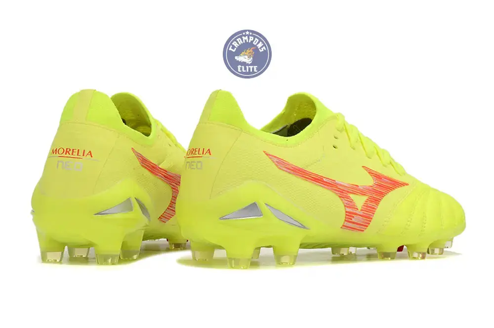 Morelia Neo 4 Beta Elite FG/AG Dyna - Jaune/Rouge - Image 6