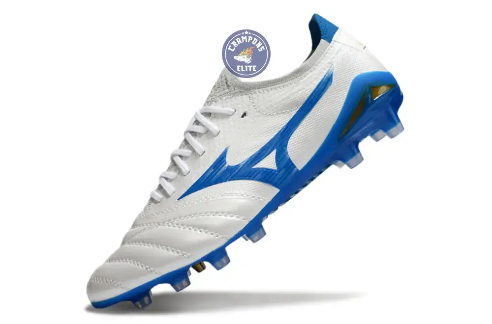 Morelia Neo 4 Beta Elite FG/AG Mugen - Blanc/Bleu - Image 4