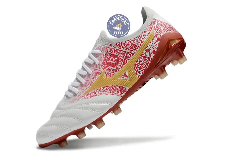 Morelia Neo 4 Beta FG/AG Sergio Ramos 4 Vol. lll - Blanc/Doré/Rouge ÉDITION LIMITÉE - Image 3