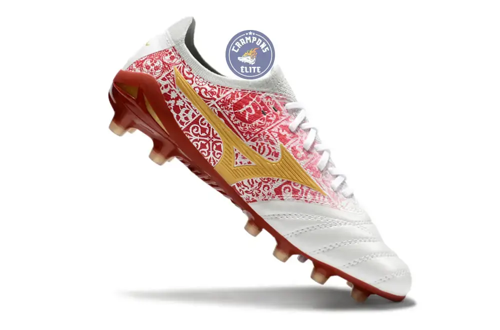 Morelia Neo 4 Beta FG/AG Sergio Ramos 4 Vol. lll - Blanc/Doré/Rouge ÉDITION LIMITÉE - Image 4