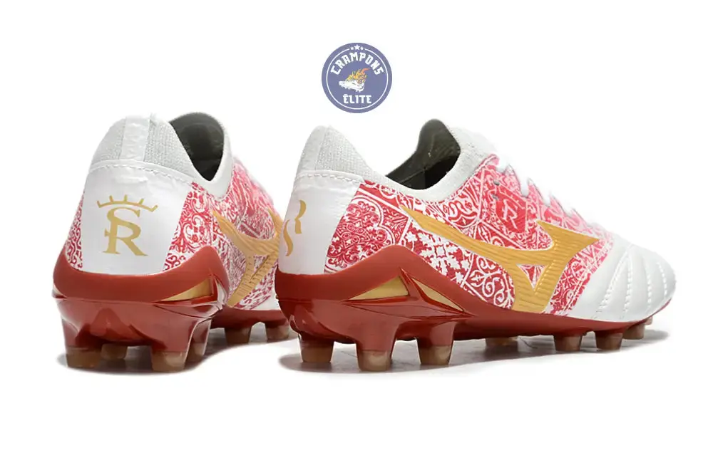 Morelia Neo 4 Beta FG/AG Sergio Ramos 4 Vol. lll - Blanc/Doré/Rouge ÉDITION LIMITÉE - Image 6