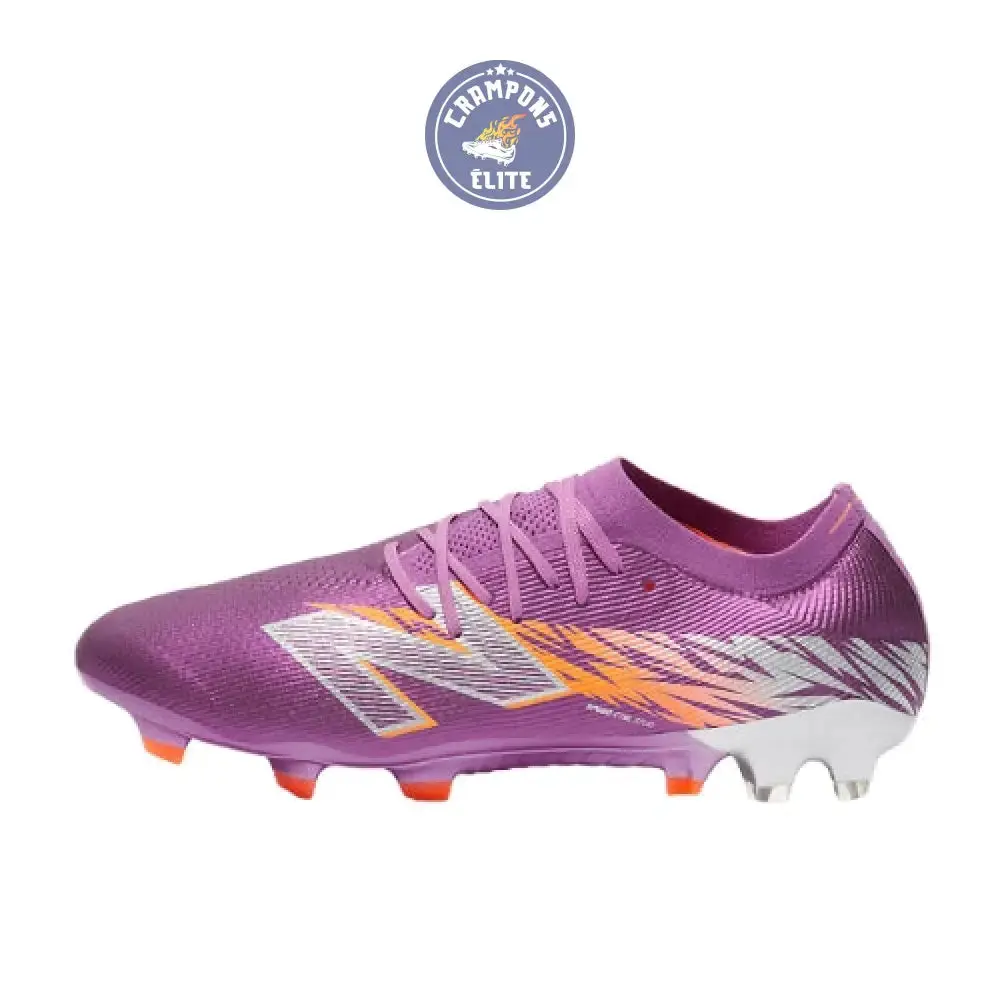 New Balance FURON ELITE V8 FG - Violet/Orange/Gris - Image 3
