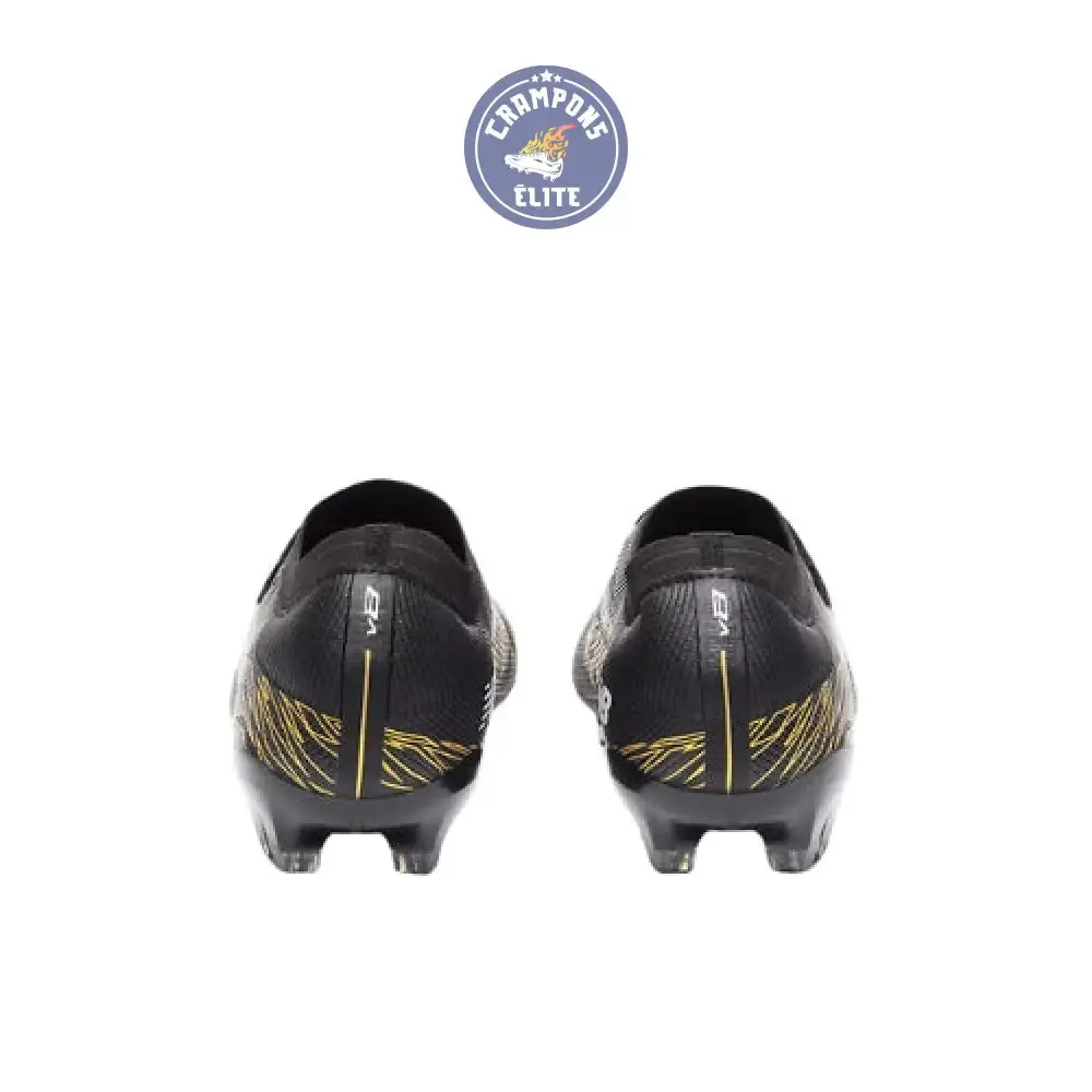 New Balance FURON ELITE V8 FG - Noir/Or Métallique/Blanc - Image 5