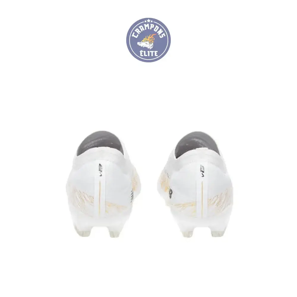 New Balance FURON ELITE V8 FG - Blanc/Or Métallique/Noir - Image 5