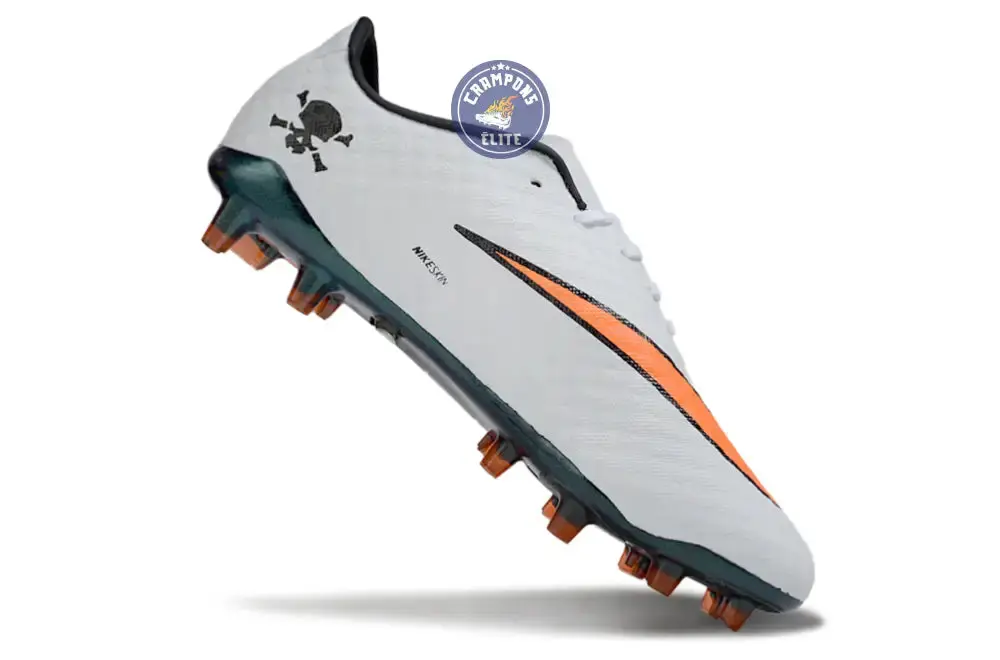 New Hypervenom Phantom 1 FG - Blanc/Noir/Orange - Image 3