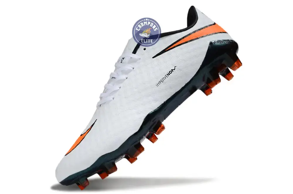 New Hypervenom Phantom 1 FG - Blanc/Noir/Orange - Image 4