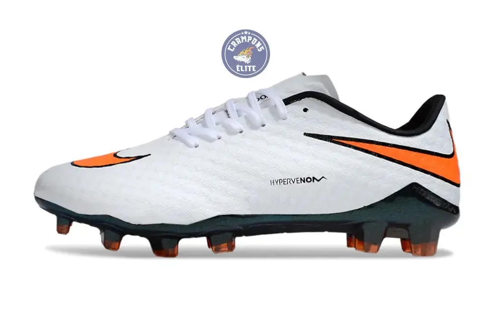 New Hypervenom Phantom 1 FG - Blanc/Noir/Orange - Image 5