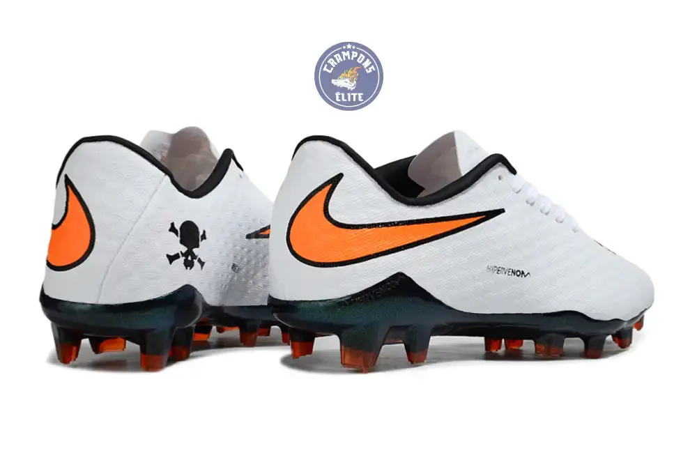 New Hypervenom Phantom 1 FG - Blanc/Noir/Orange - Image 6