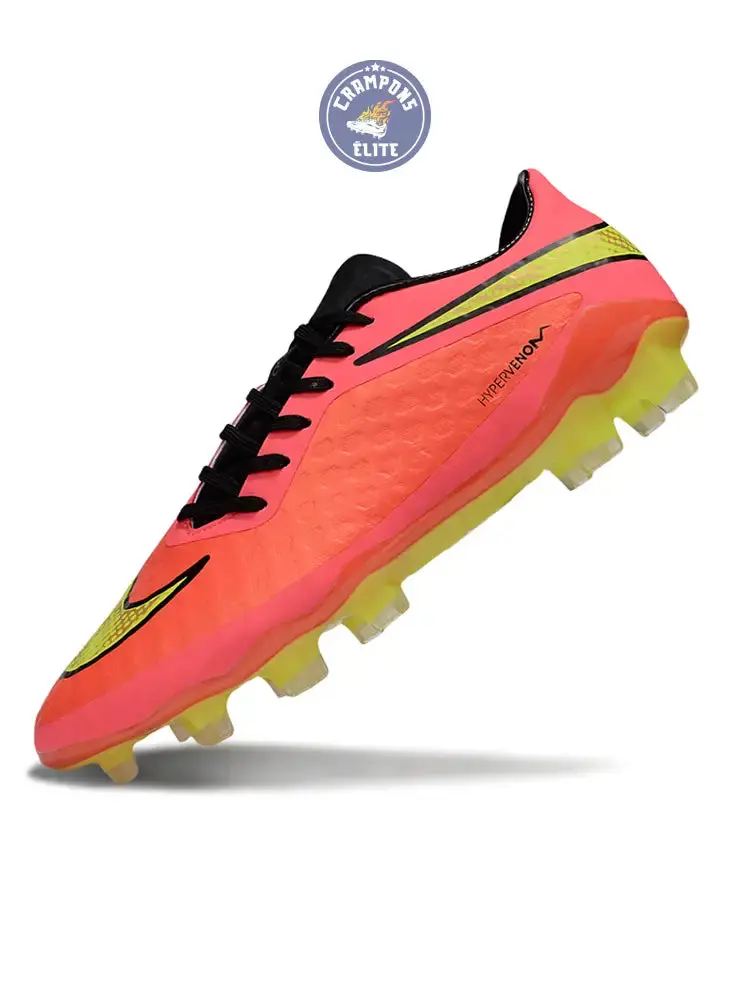 New Hypervenom Phantom 1 FG - Rød/Neon/Sort - Image 4