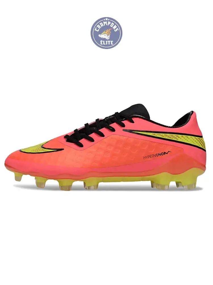 New Hypervenom Phantom 1 FG - Rød/Neon/Sort - Image 5