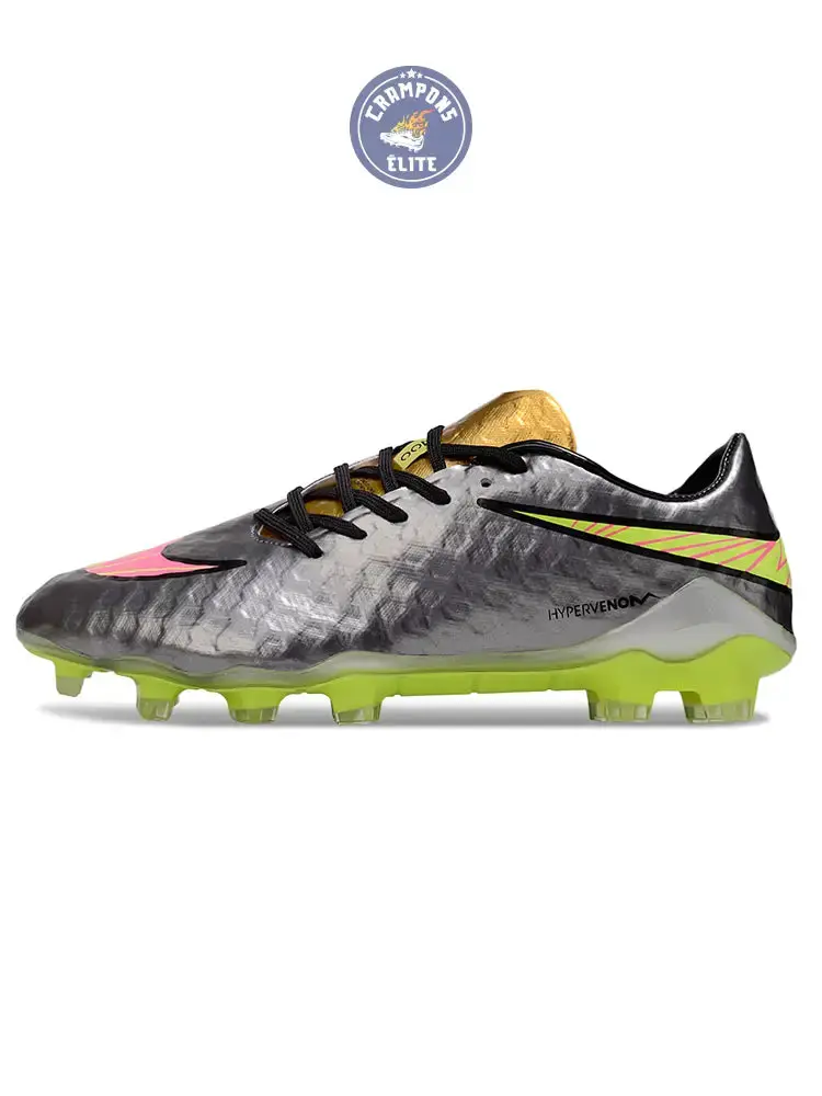 New Hypervenom Phantom 1 FG - Sølv/Guld/Neon - Image 5