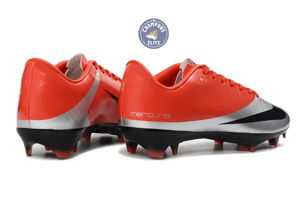 Nike Mercurial Vapor 5 Superfly Regen Cristiano FG 2009 - Rouge/Noir/Argenté - Image 6