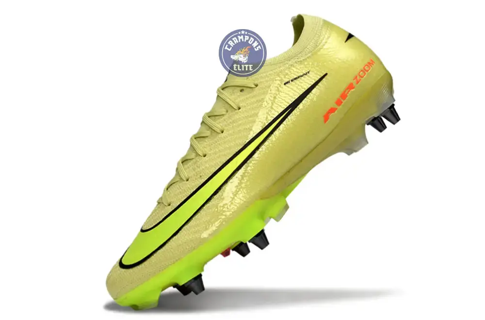 Air Zoom Mercurial Vapor 16 SG Max Voltage - Vert/Jaune Fluo/Orange - Image 4
