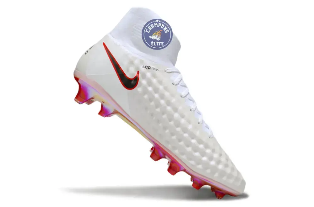 Magista Obra 2 FG Just Do It - Blanc/Rouge Cramoisi ÉDITION LIMITÉE - Image 3