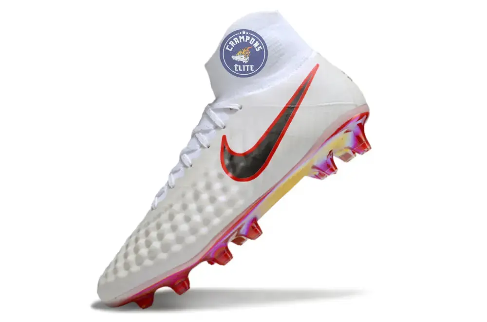 Magista Obra 2 FG Just Do It - Blanc/Rouge Cramoisi ÉDITION LIMITÉE - Image 4