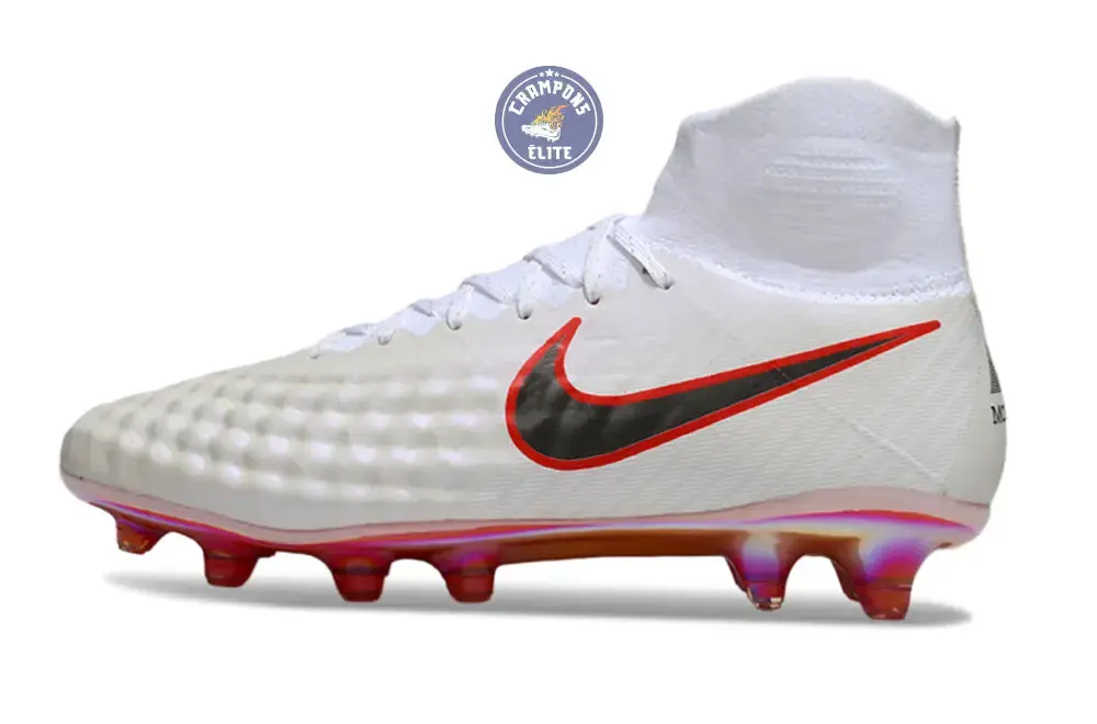 Magista Obra 2 FG Just Do It - Blanc/Rouge Cramoisi ÉDITION LIMITÉE - Image 5