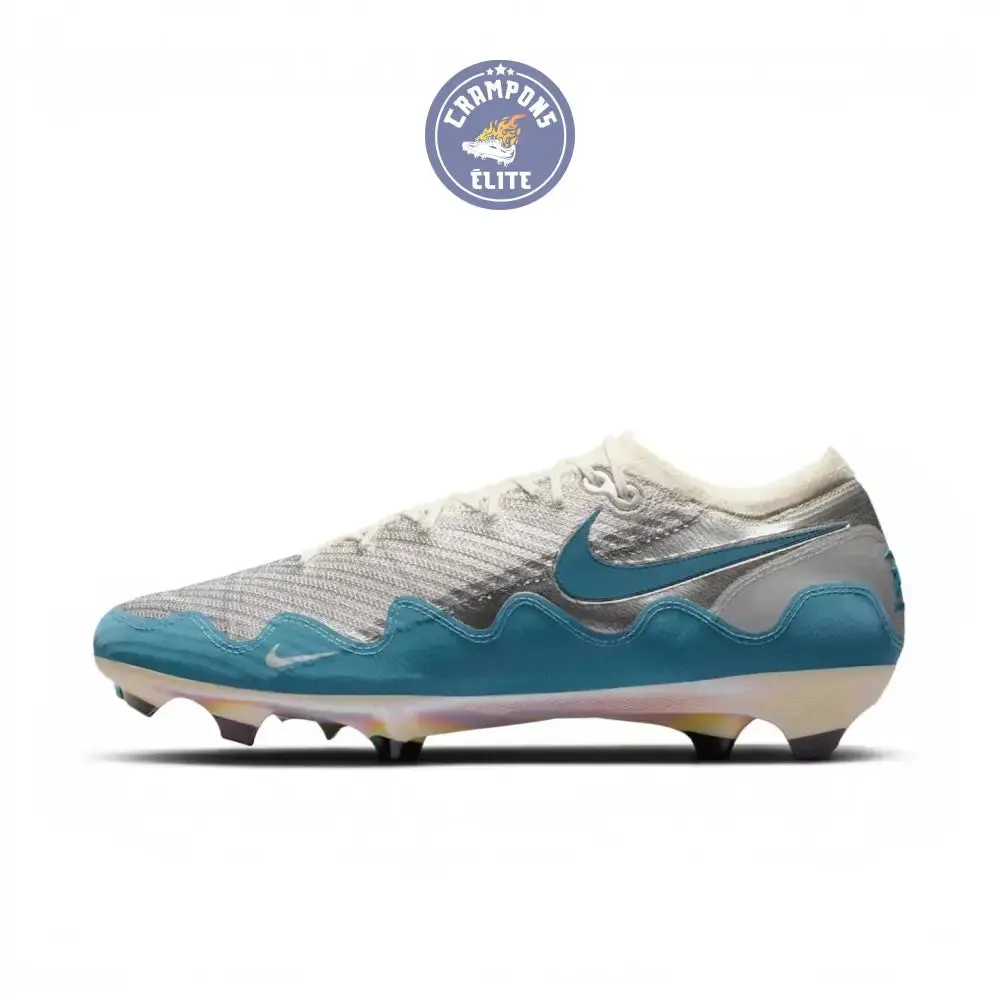 Nike Mercurial Vapor 16 Elite FG Patta - Chrome/Noise Aqua/Blanc ÉDITION LIMITÉE - Image 2