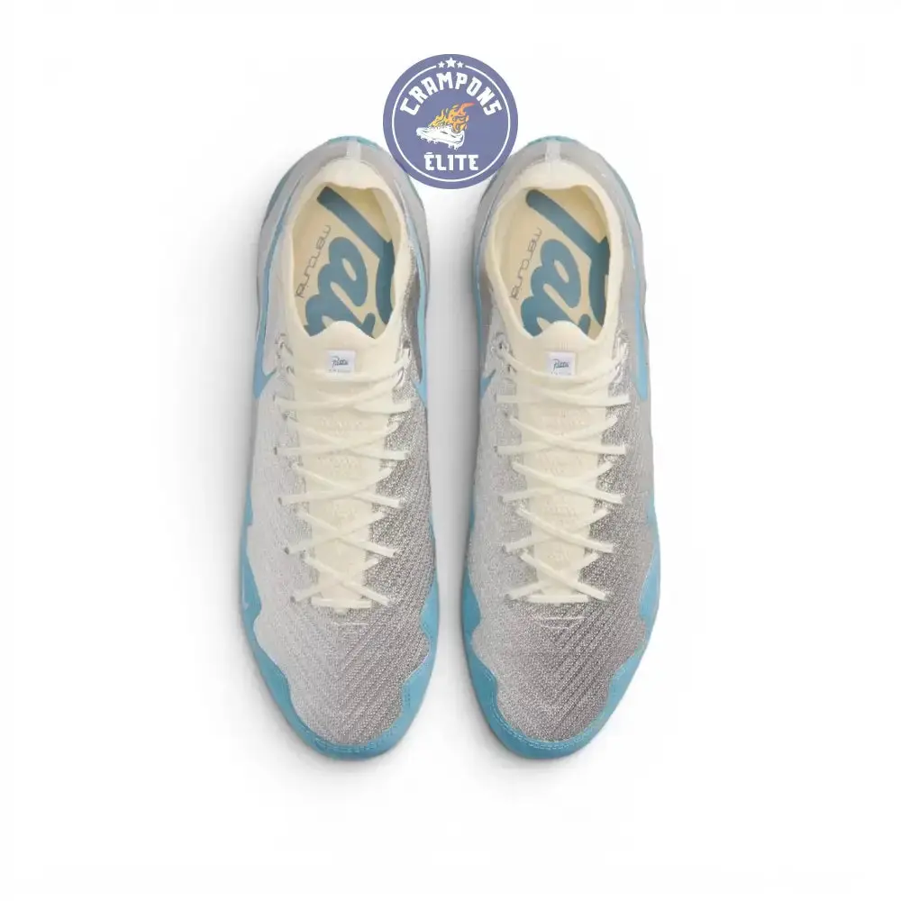Nike Mercurial Vapor 16 Elite FG Patta - Chrome/Noise Aqua/Blanc ÉDITION LIMITÉE - Image 4
