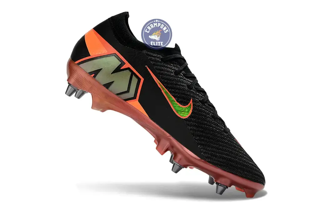 Nike Mercurial Vapor 16 Elite SG Heat Up - Noir/Orange - Image 3