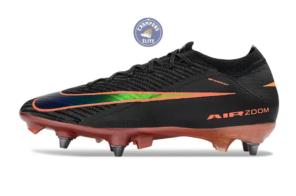 Nike Mercurial Vapor 16 Elite SG Heat Up - Noir/Orange - Image 5