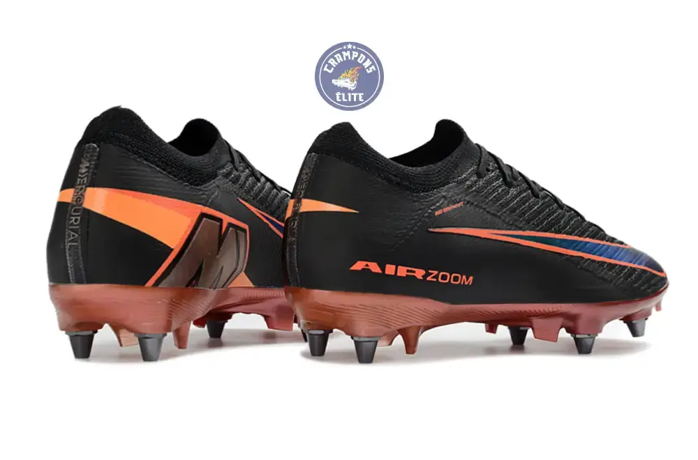 Nike Mercurial Vapor 16 Elite SG Heat Up - Noir/Orange - Image 6