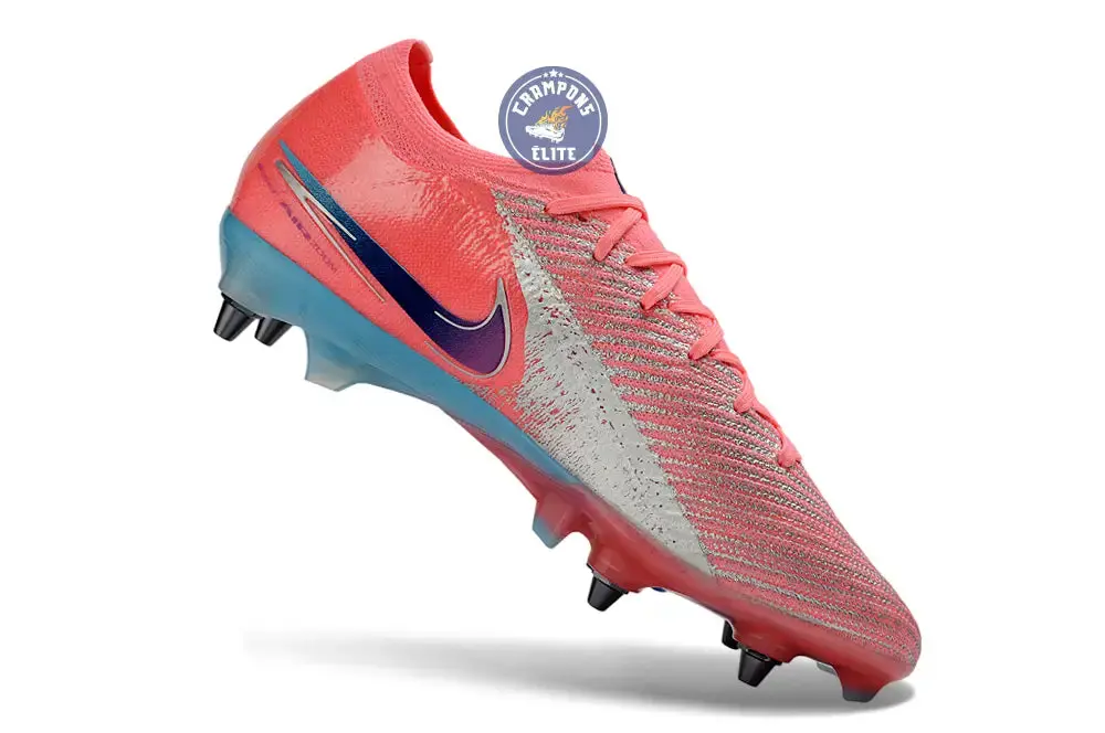 Nike Mercurial Vapor 16 Elite SG Vinicius Jr Sunset - Rose/Bleu - Image 3