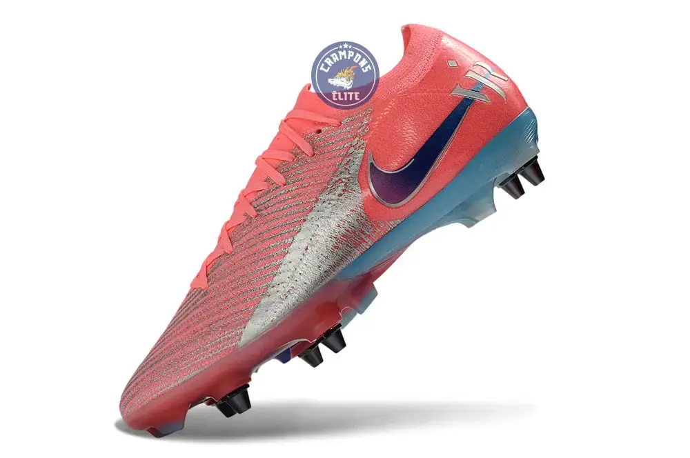 Nike Mercurial Vapor 16 Elite SG Vinicius Jr Sunset - Rose/Bleu - Image 4