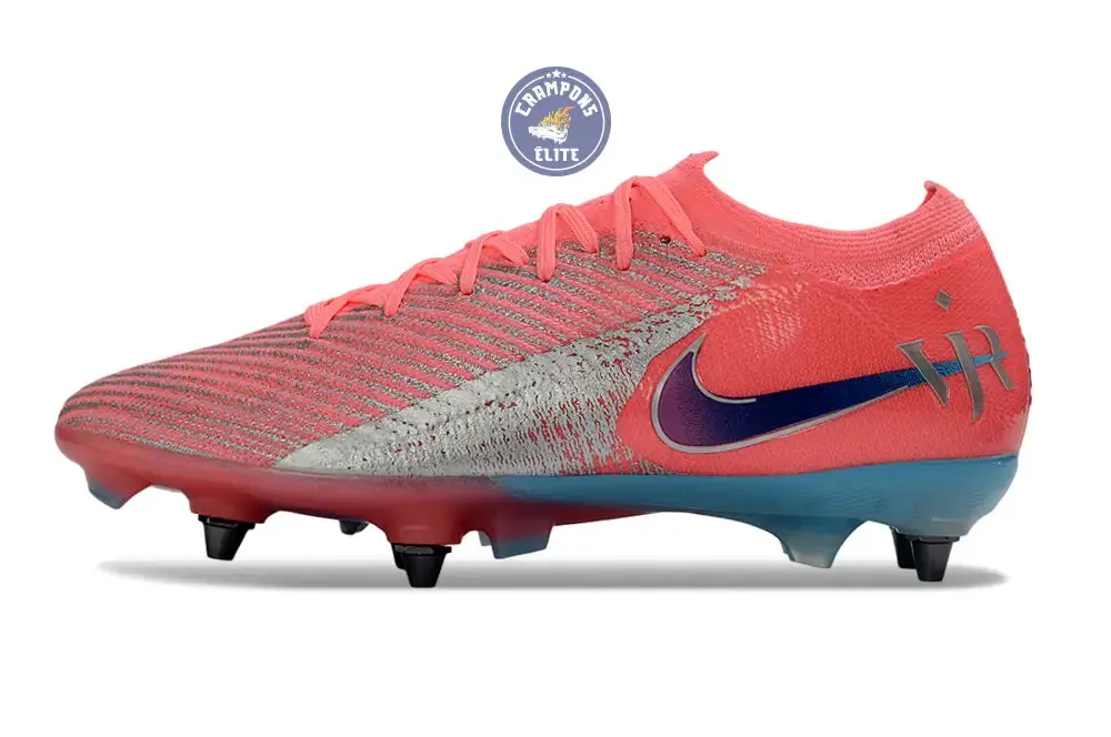 Nike Mercurial Vapor 16 Elite SG Vinicius Jr Sunset - Rose/Bleu - Image 5