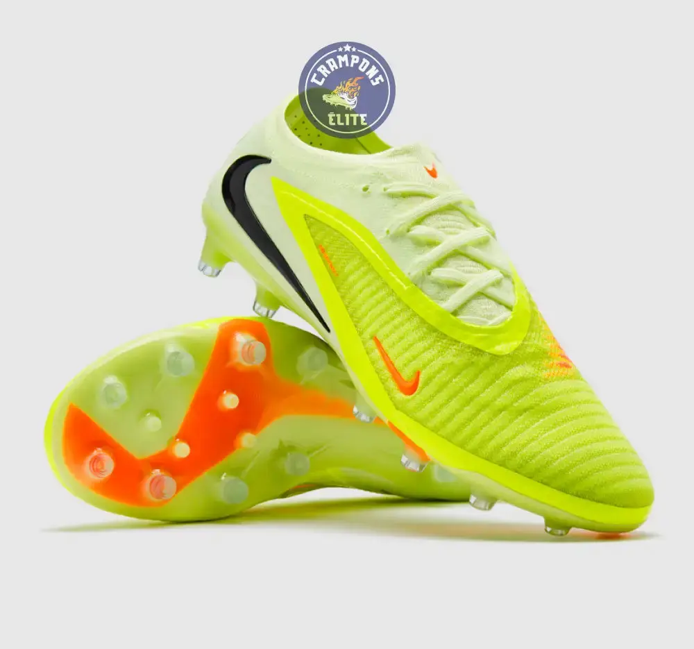 Phantom 6 Elite Low Cut AG Max Voltage - Vert/Noir/Orange