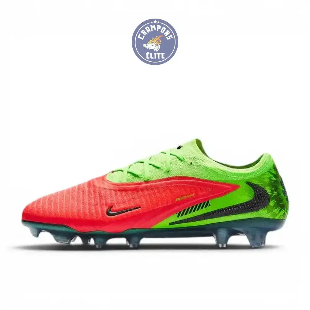 Nike Phantom 6 Elite Low Cut FG Erling Haaland Personal Edition - Rose/Noir/Vert - Image 2