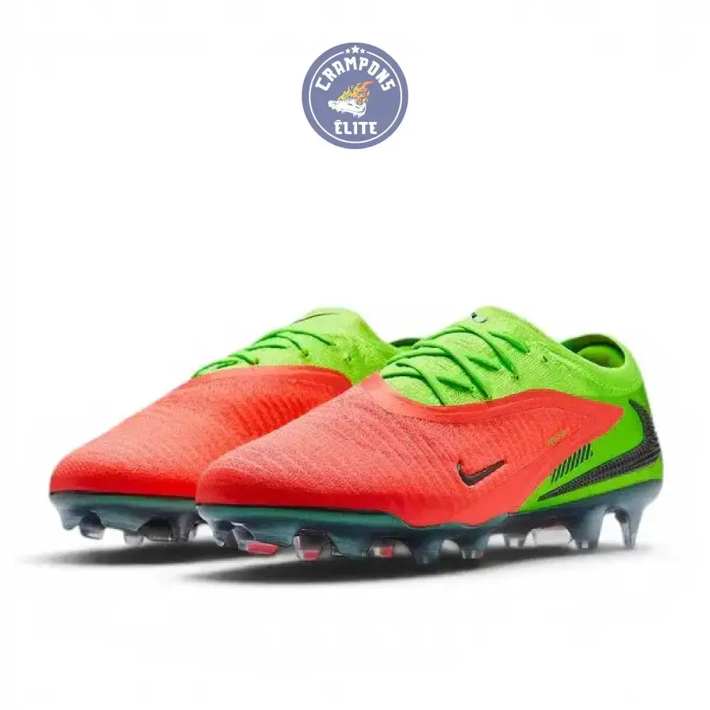 Nike Phantom 6 Elite Low Cut FG Erling Haaland Personal Edition - Rose/Noir/Vert - Image 4