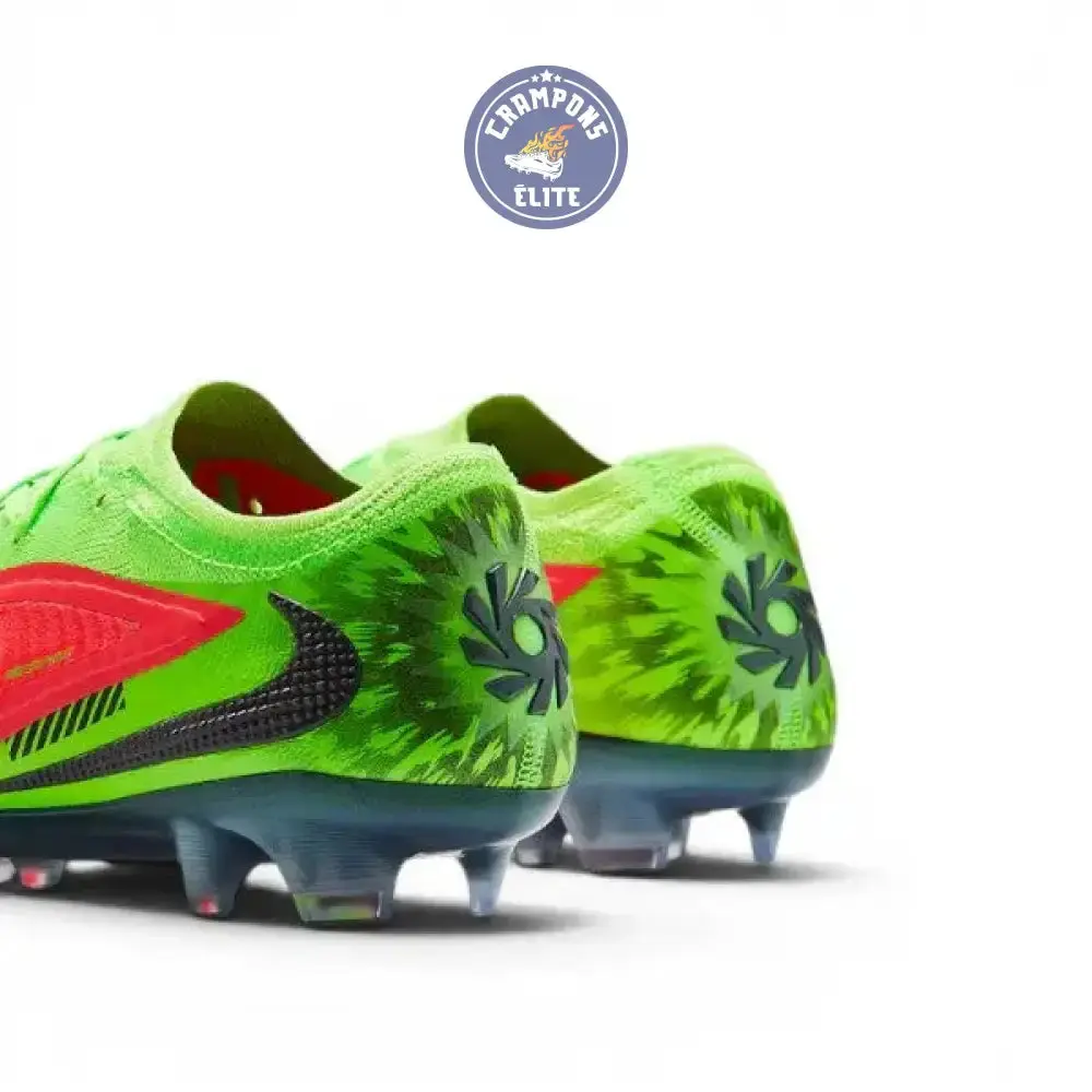 Nike Phantom 6 Elite Low Cut FG Erling Haaland Personal Edition - Rose/Noir/Vert - Image 6