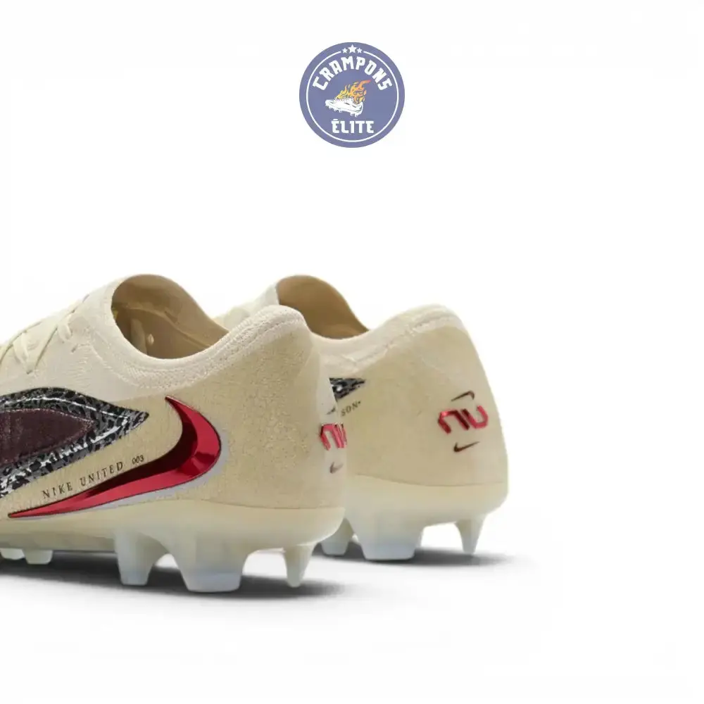 Nike Phantom 6 Elite Low Cut FG United - Bordeaux/Universal Red/Gris - Image 6