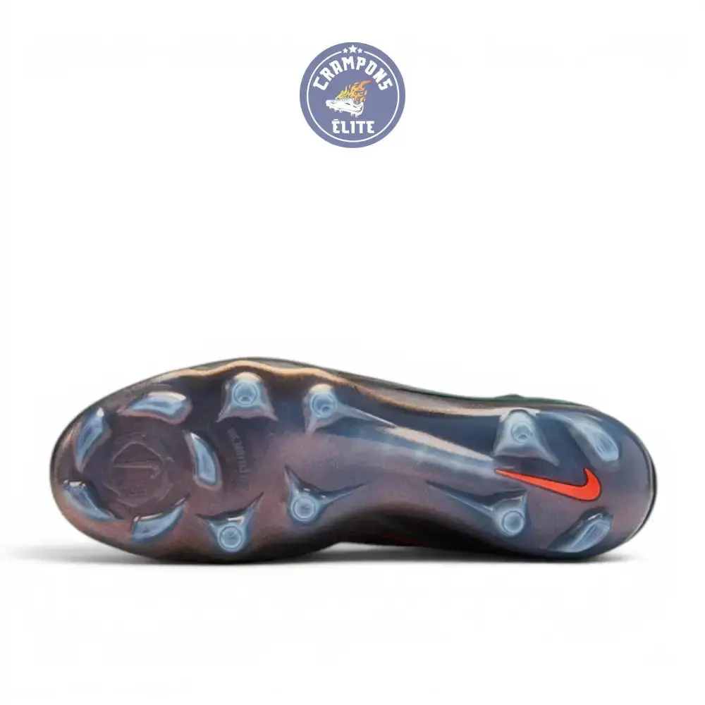 Nike Phantom 6 High Elite FG Heat-Up - Cendre Moy/Or Ambré/Noir - Image 5