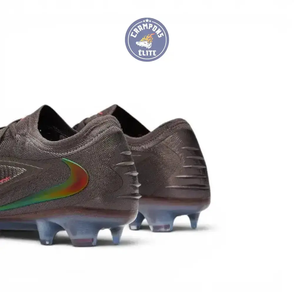 Nike Phantom 6 Low Elite FG Heat-Up Cendre Moy/Or Ambré/Noir - Image 6