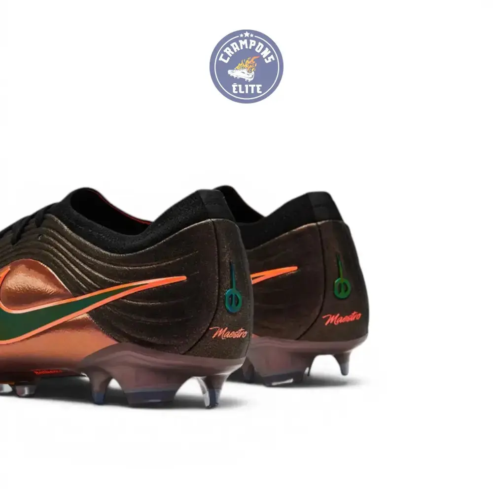 Nike Tiempo Maestro Elite FG Heat Up - Noir/Orange - Image 6