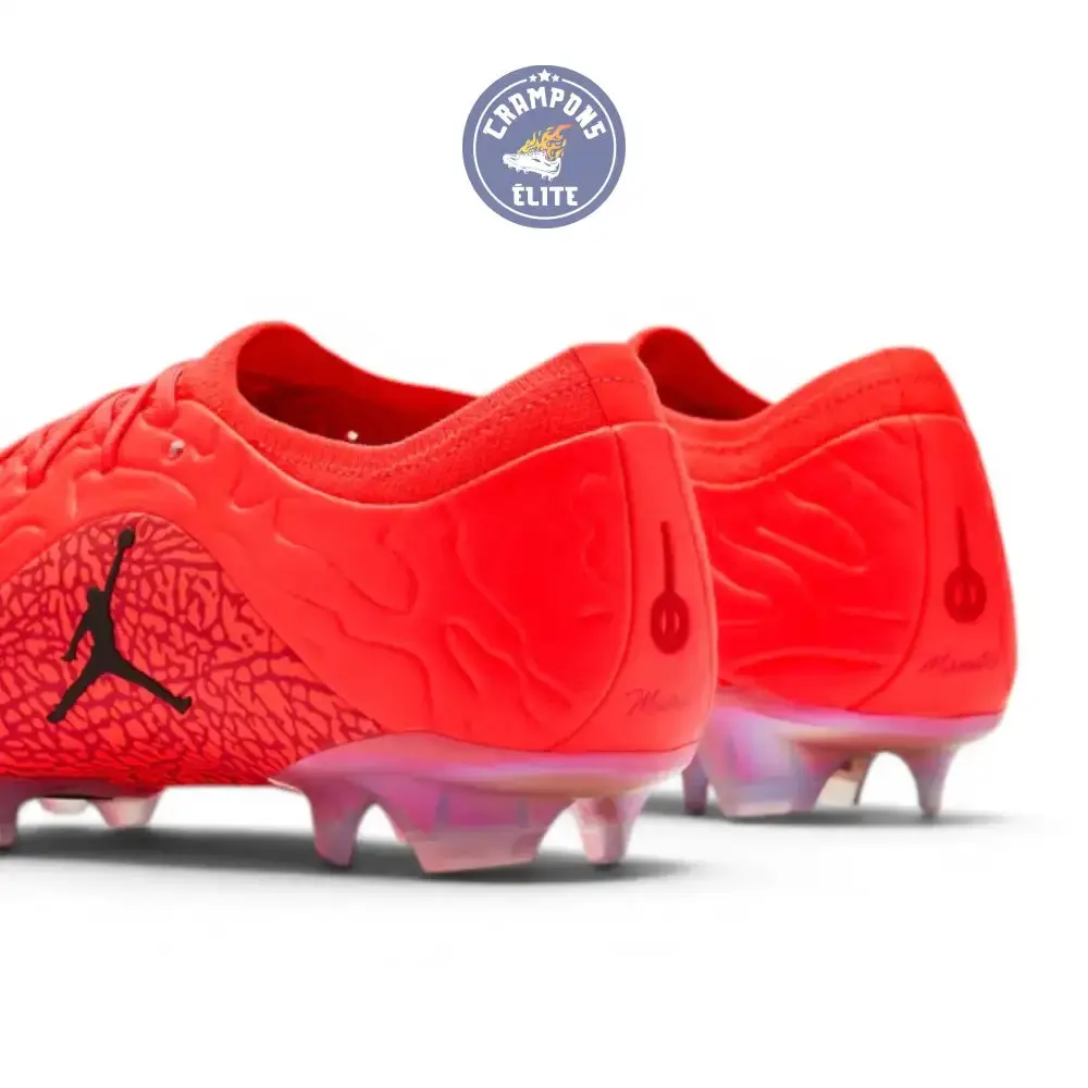 Nike Tiempo Maestro Elite FG Jordan x Infra-Red - Rouge/Noir ÉDITION LIMITÉE - Image 6