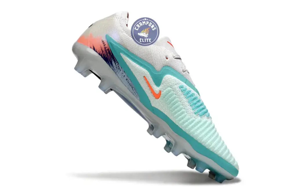 PHANTOM 6 ELITE AG LOW CUT UNITED PACK 002 AG -BLANC/TURQUOISE/VIOLET - Image 5