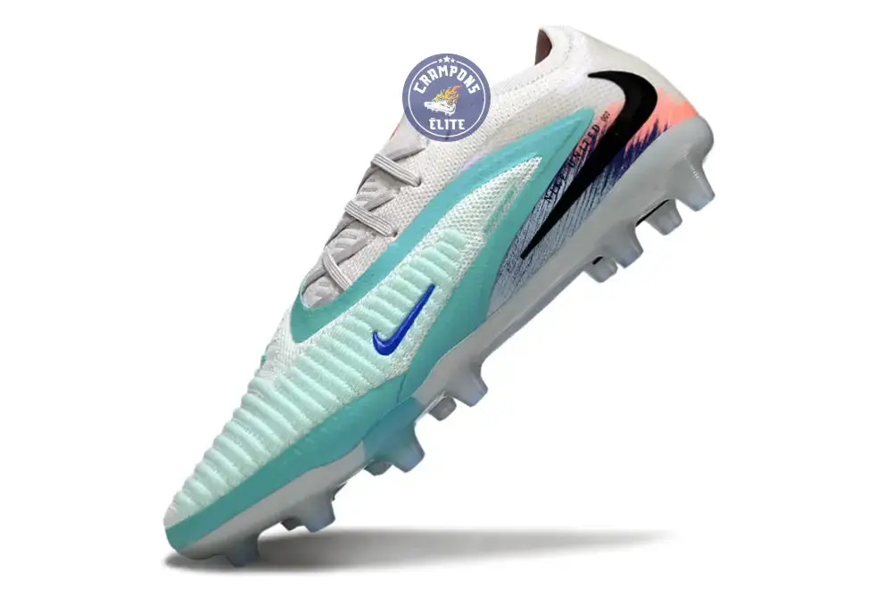 PHANTOM 6 ELITE AG LOW CUT UNITED PACK 002 AG -BLANC/TURQUOISE/VIOLET - Image 6