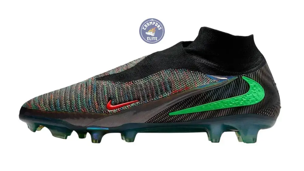 PHANTOM 6 ELITE HIGH CUT FG x EA SPORTS - Noir/Vert/Multicouleur - Image 2