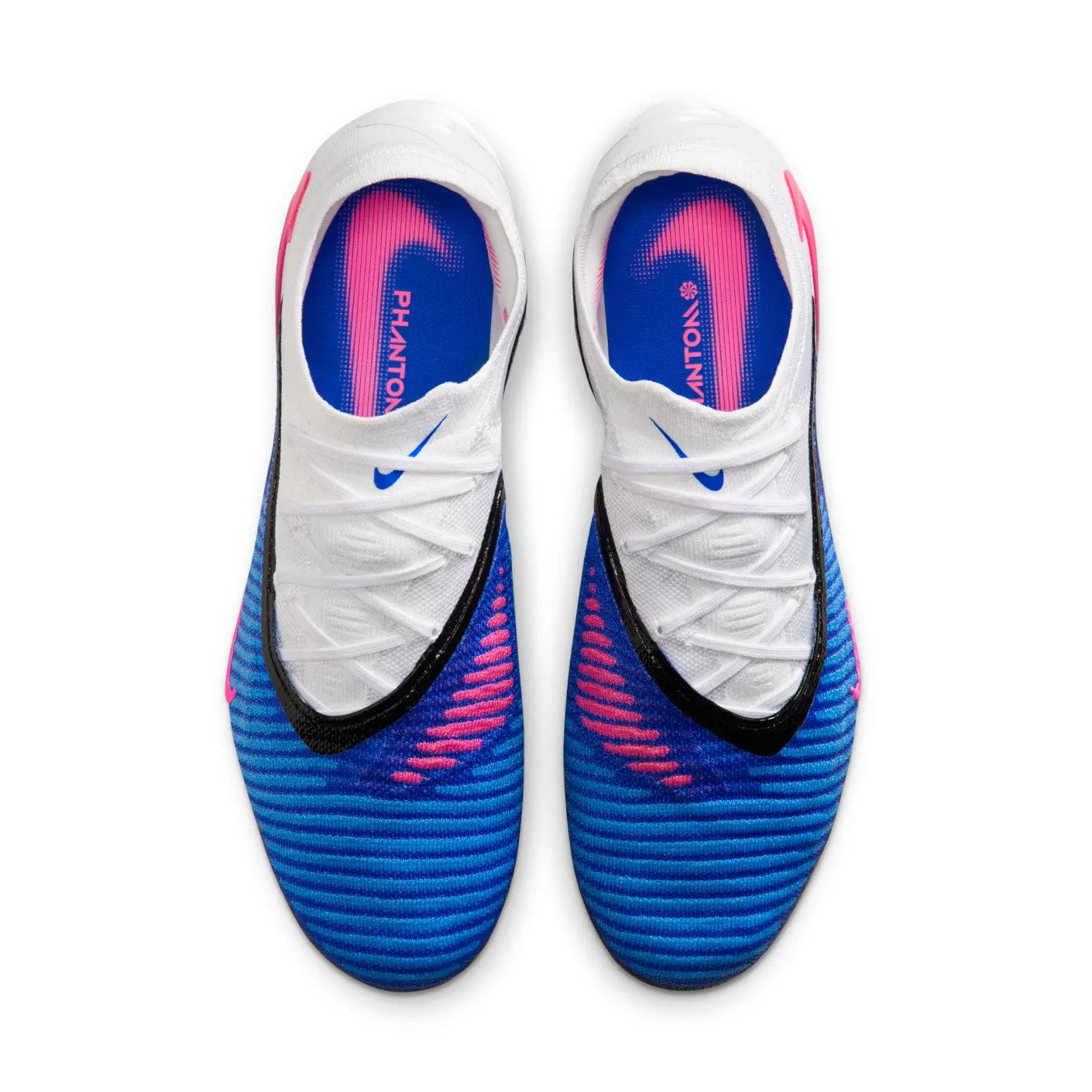 Nike Phantom 6 Elite Low Cut SG Attack Pack - Bleu/Blanc/Noir/Rose - Image 5