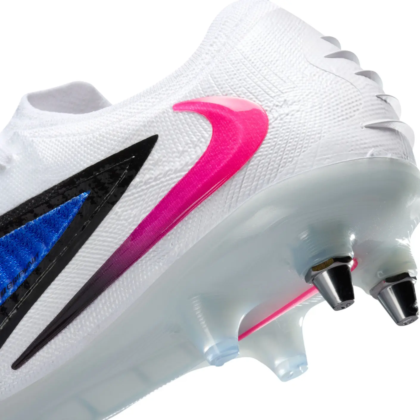 Nike Phantom 6 Elite Low Cut SG Attack Pack - Bleu/Blanc/Noir/Rose - Image 9