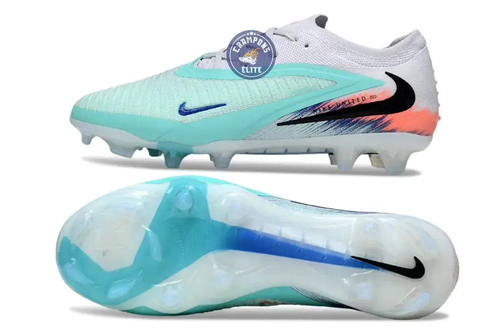 Nike Phantom 6 Elite Low Cut United Pack 002 - Blanc/Turquoise/Violet - Image 4