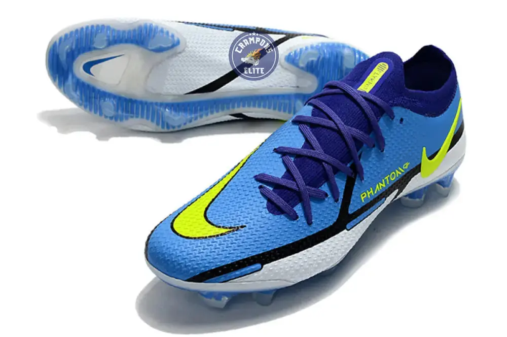 Phantom GT 2 Elite FG Recharge - Bleu/Jaune Fluo/Gris/Bleu - Image 2