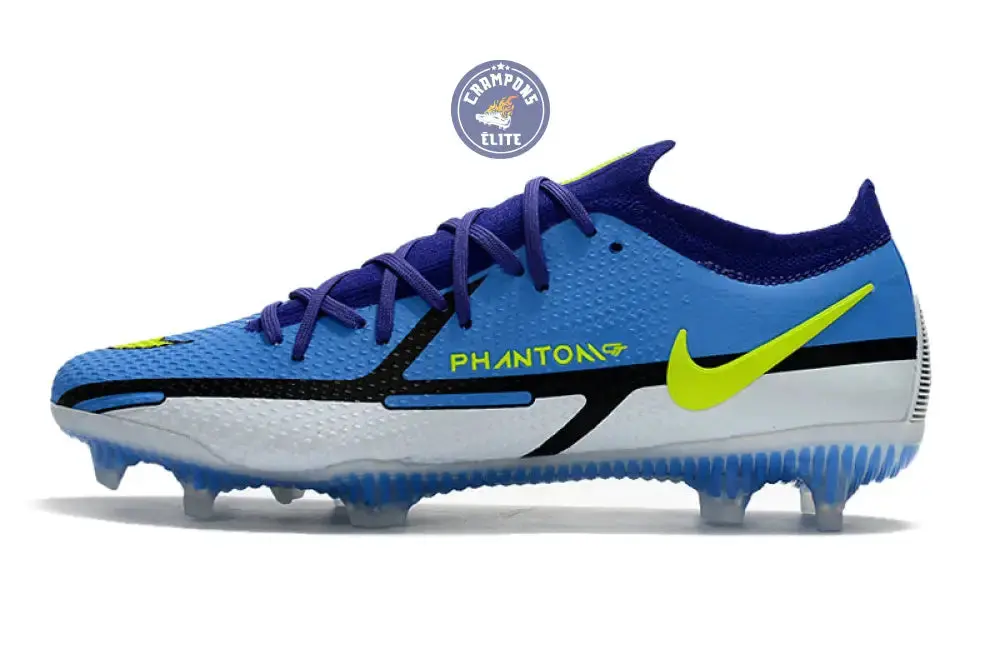 Phantom GT 2 Elite FG Recharge - Bleu/Jaune Fluo/Gris/Bleu - Image 4