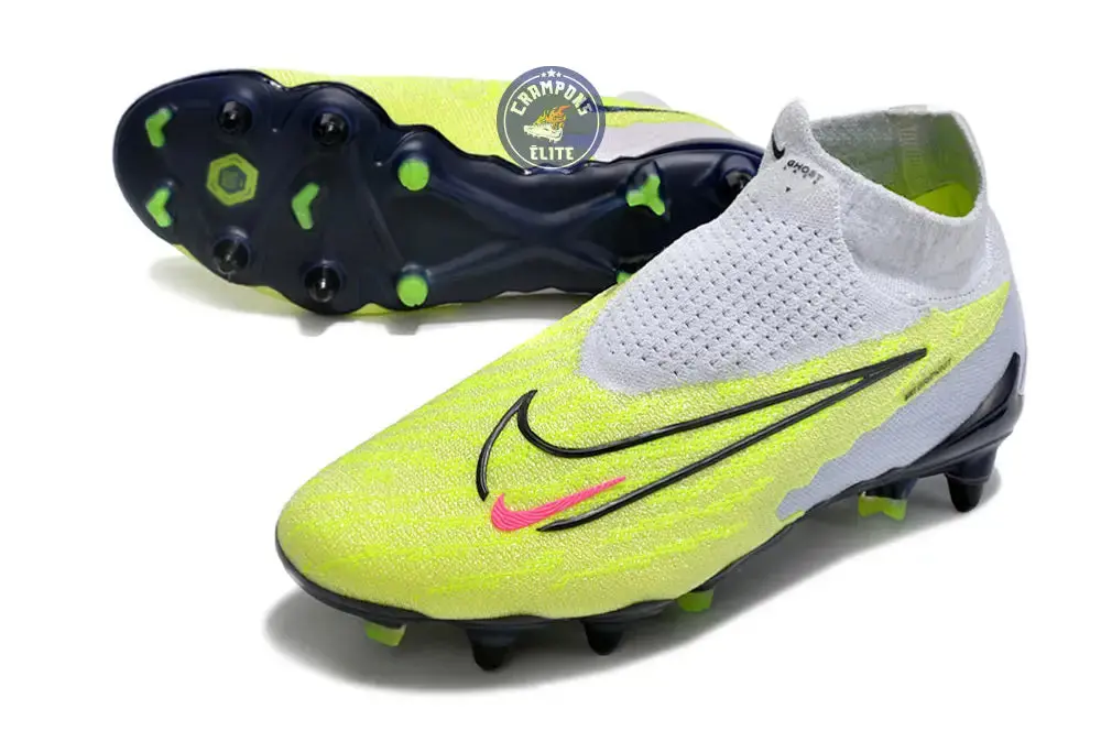 Phantom GX Elite DF Anticlog SG Luminous - Jaune Fluo/Gris/Barely Grape - Image 2